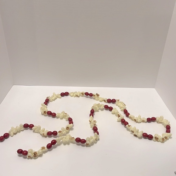 Popcorn and Cranberry Garland - Picture 1 of 4